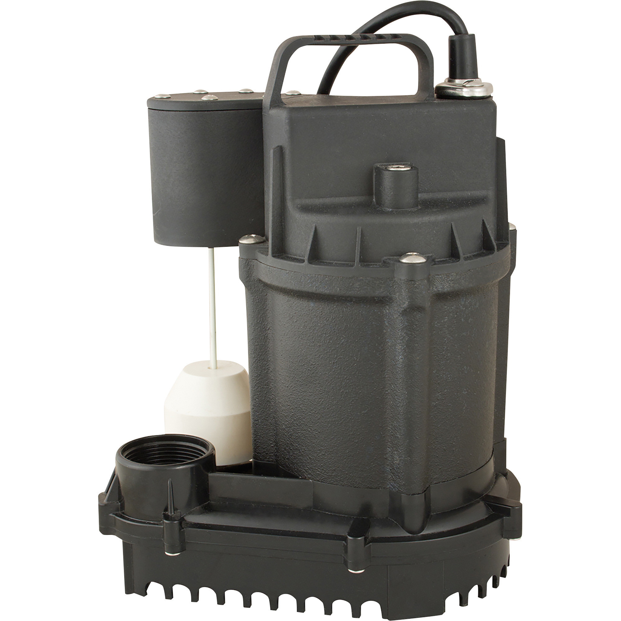 Star Water Systems Cast Iron Sump Pump, 3400 GPH, 1/2 HP, 1 1/2in. Port, Model# 5SEH